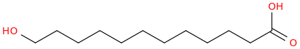 Dodecanoic acid, 12 hydroxy 